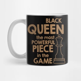 Black Queen The Most Power Piece In The Game, African American, Black Lives Matter, Black History Mug